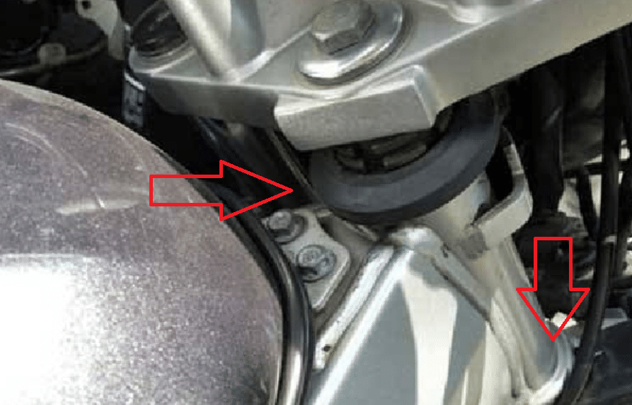 Cara Memperbaiki Sepeda Motor Oleng Tidak Stabil karena kom stir oblak aus