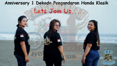 Lets Join Us, Anniversary 1 Dekade Pangandaran Honda Klasik (PHK)